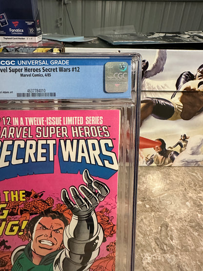 Marvel Super-Heroes: Secret Wars #12 CGC 9.8 WP (1984) - New Case