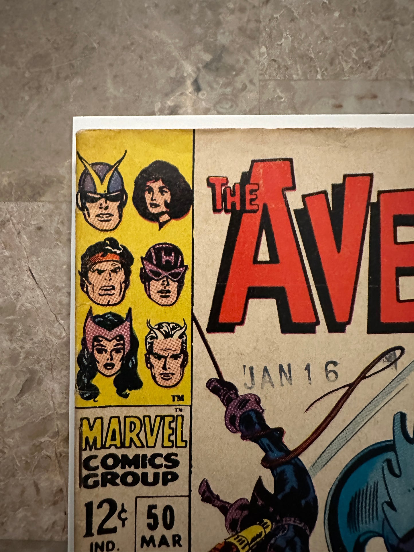Avengers #50 FN- 5.5 (Marvel Comics 1968) - Nice copy for grade
