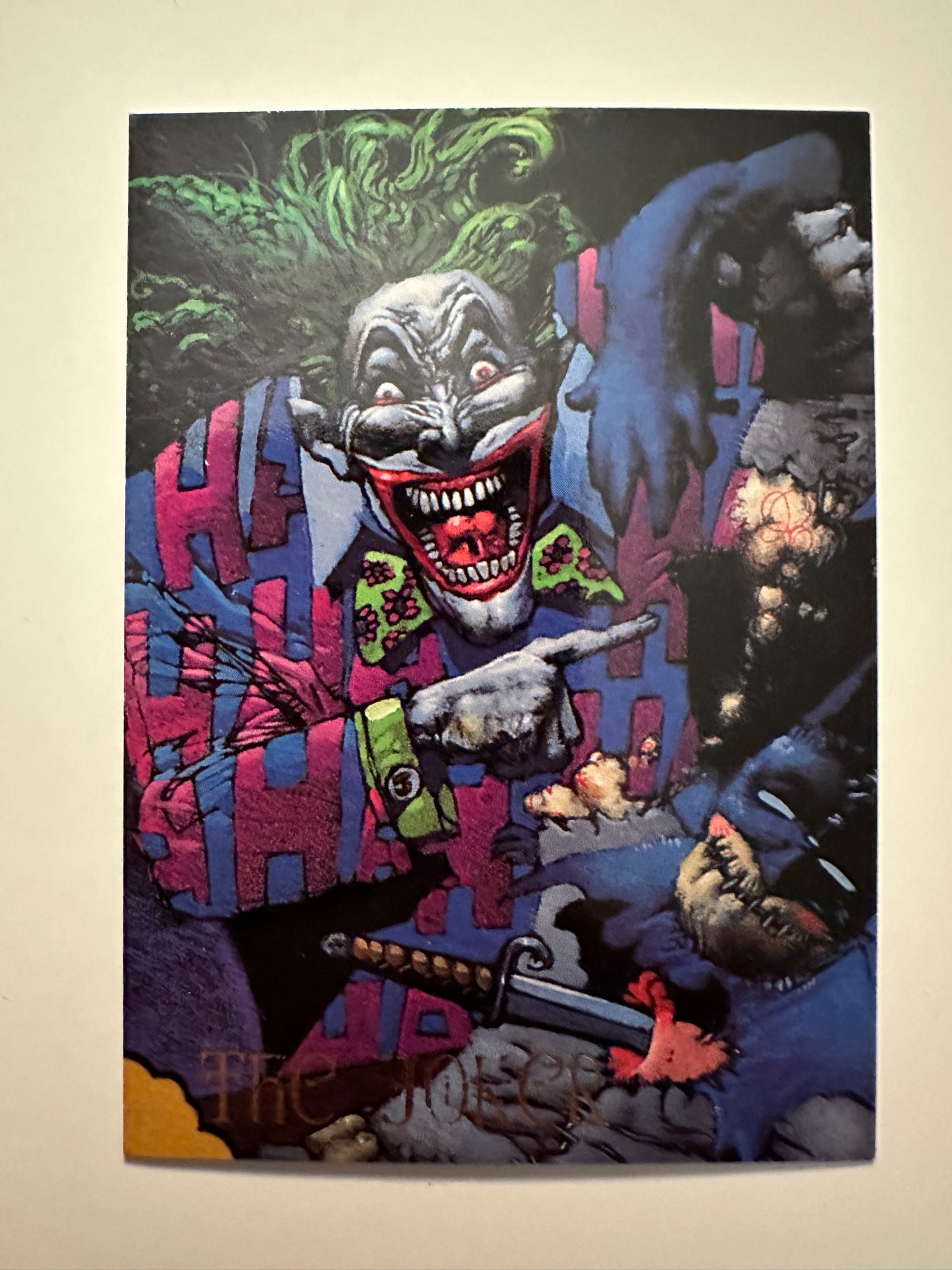 The Joker #28 (1996 Marvel Fleer Spider-Man Premium) - Higher grade