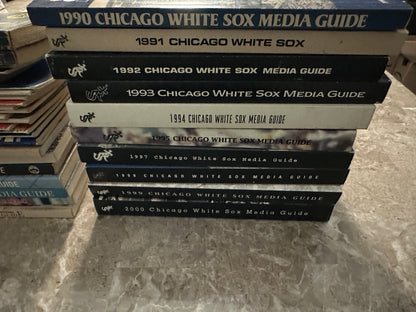 Chicago White Sox Media Guides 1965-2000 + Extras