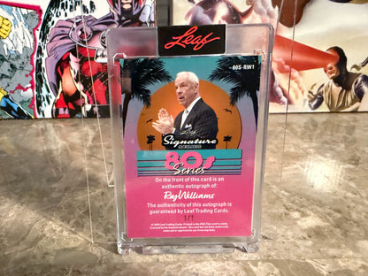 Roy Williams 2026 Leaf Signature Series 80s Series Auto Pink Prismatic 1/1
