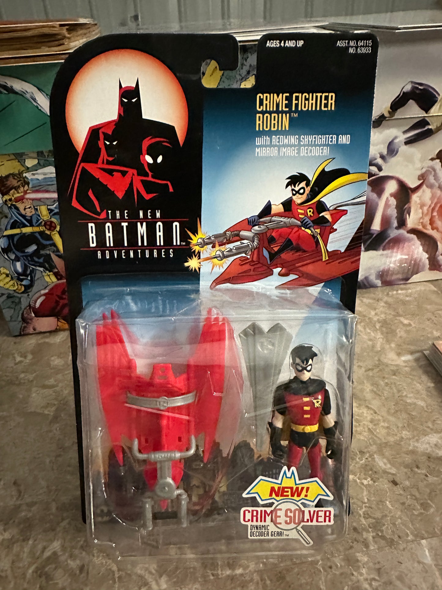 The New Batman Adventures Crime Fighter Robin (Kenner) - New Sealed