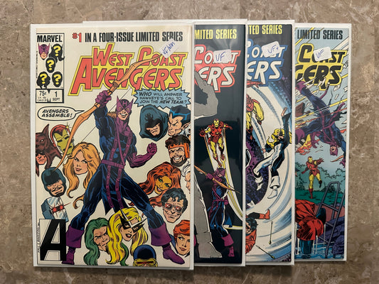 West Coast Avengers #1-4 Full Set High Grade (Marvel 1984)