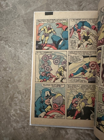 Captain America Annual #6 Newsstand FN/VF 7.0 (1982 Marvel)