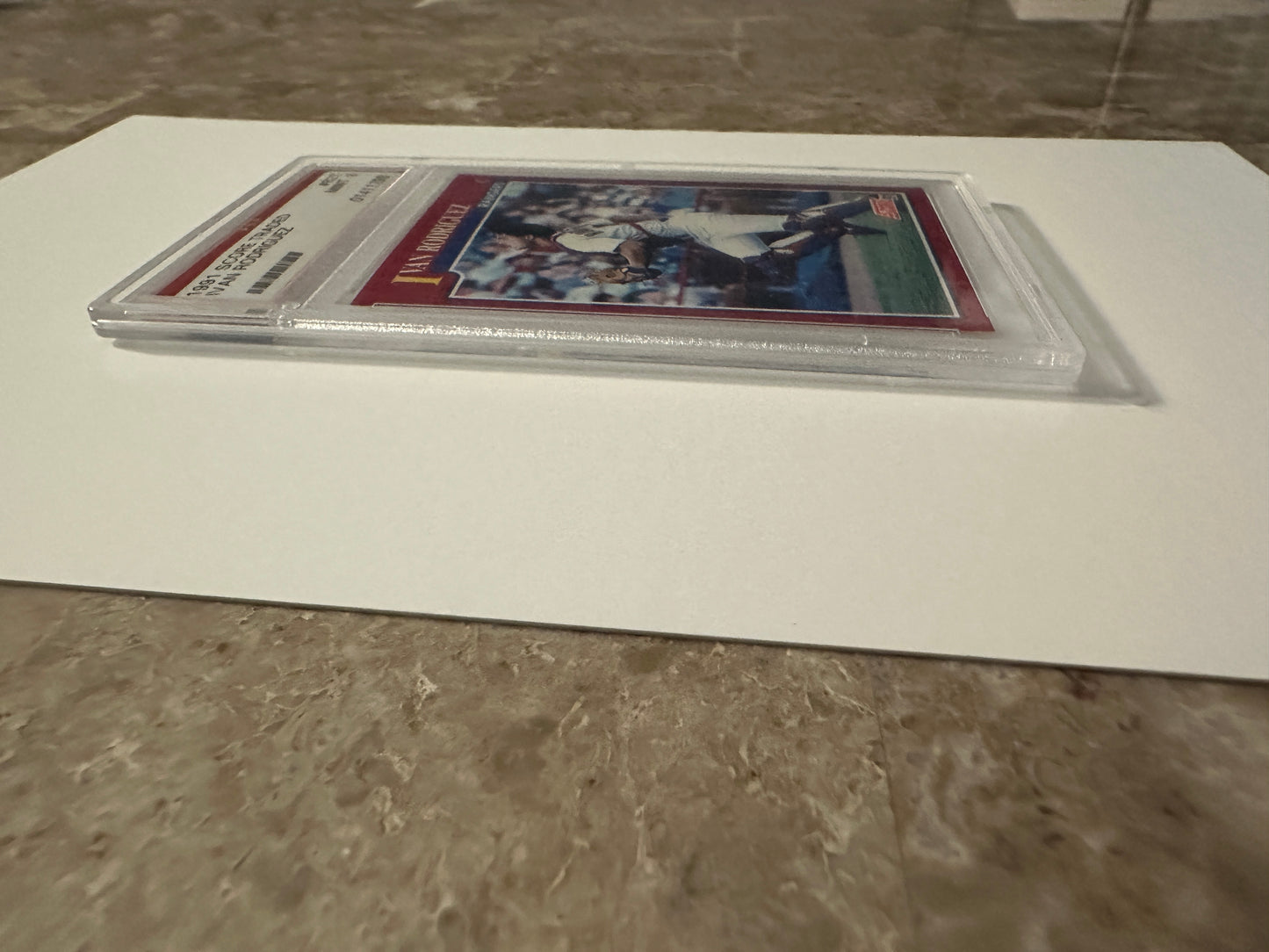 Ivan Rodriguez #82T PSA Graded Mint 9 (1991 Score Traded)