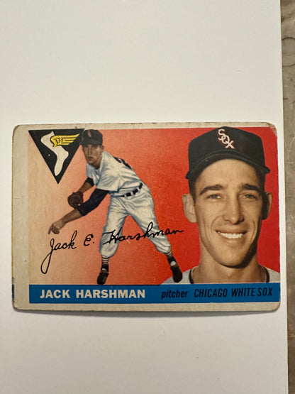 Jack Harshman #104,173,29 (1954,1955,1956 Topps) - Lower Grade