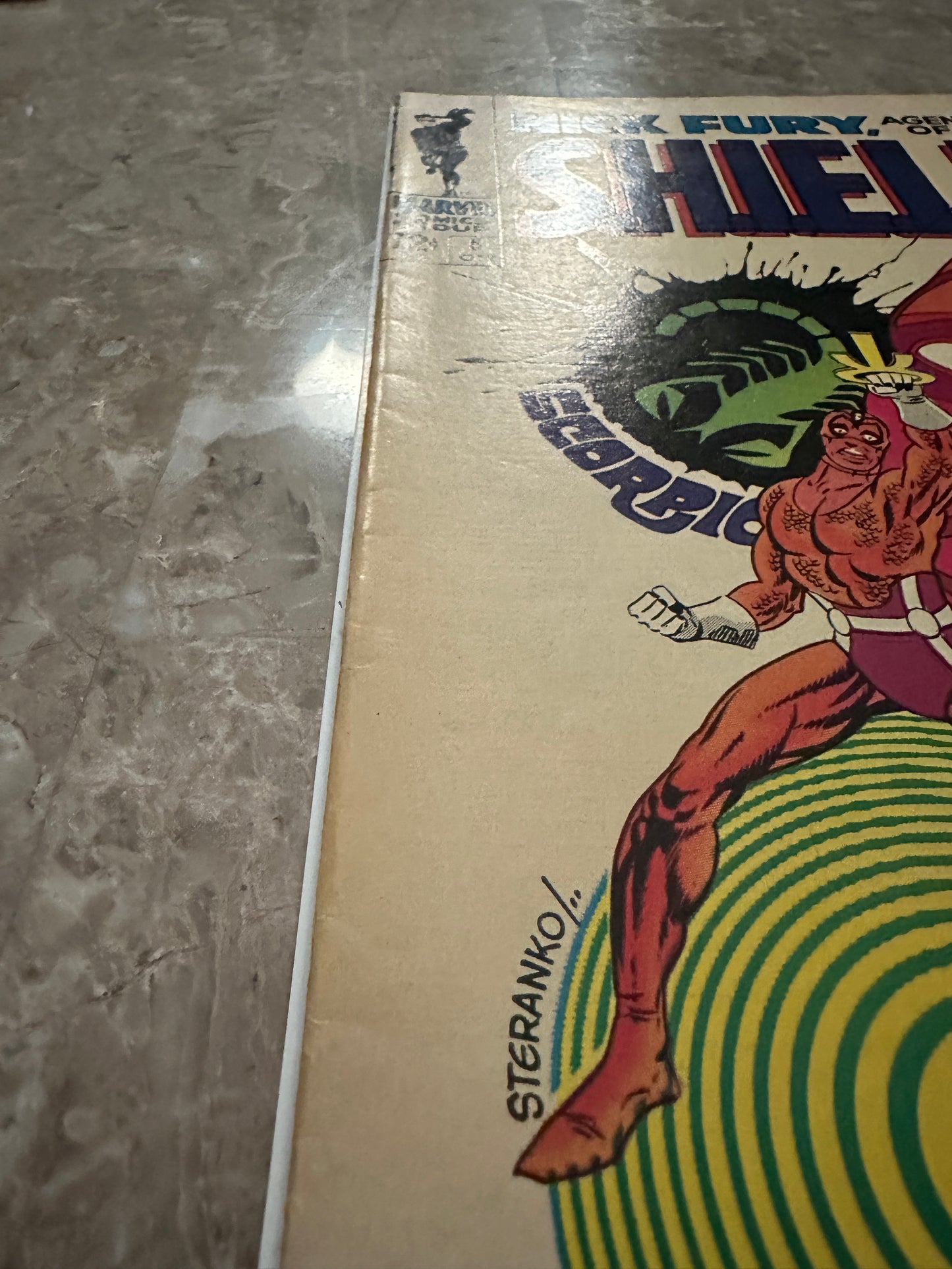 Nick Fury Agent of S.H.I.E.L.D #5 FN+ 6.5 (1968 Marvel) - Beautiful cope for grade