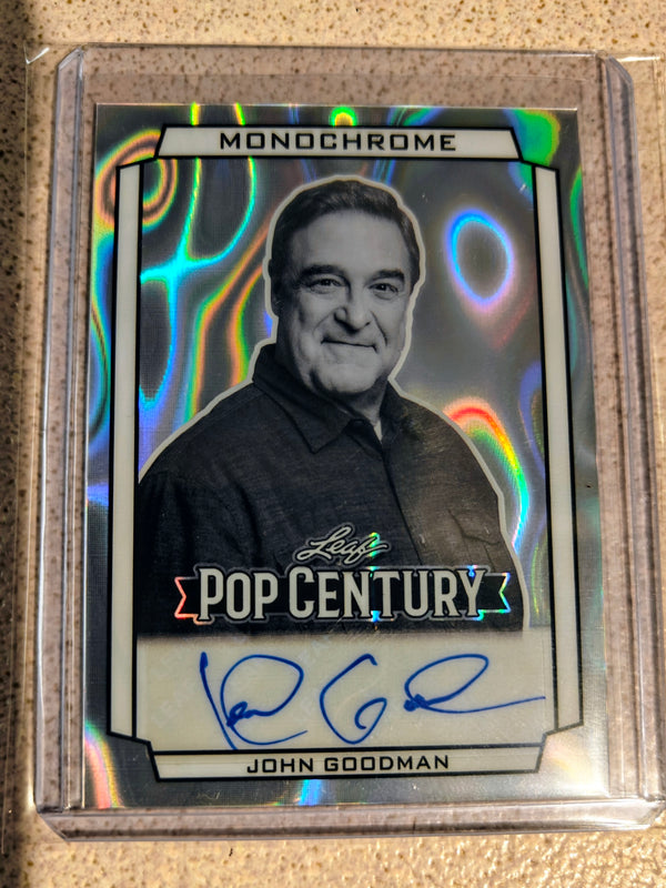 (2026/04/03) John Goodman Monochrome 1/1 Auto - 2026 Leaf Pop Century