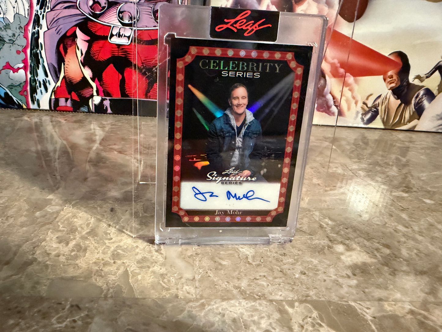 Jay Mohr 2026 Leaf Signature Series Celebrity Series Auto Black Prismatic 1/1
