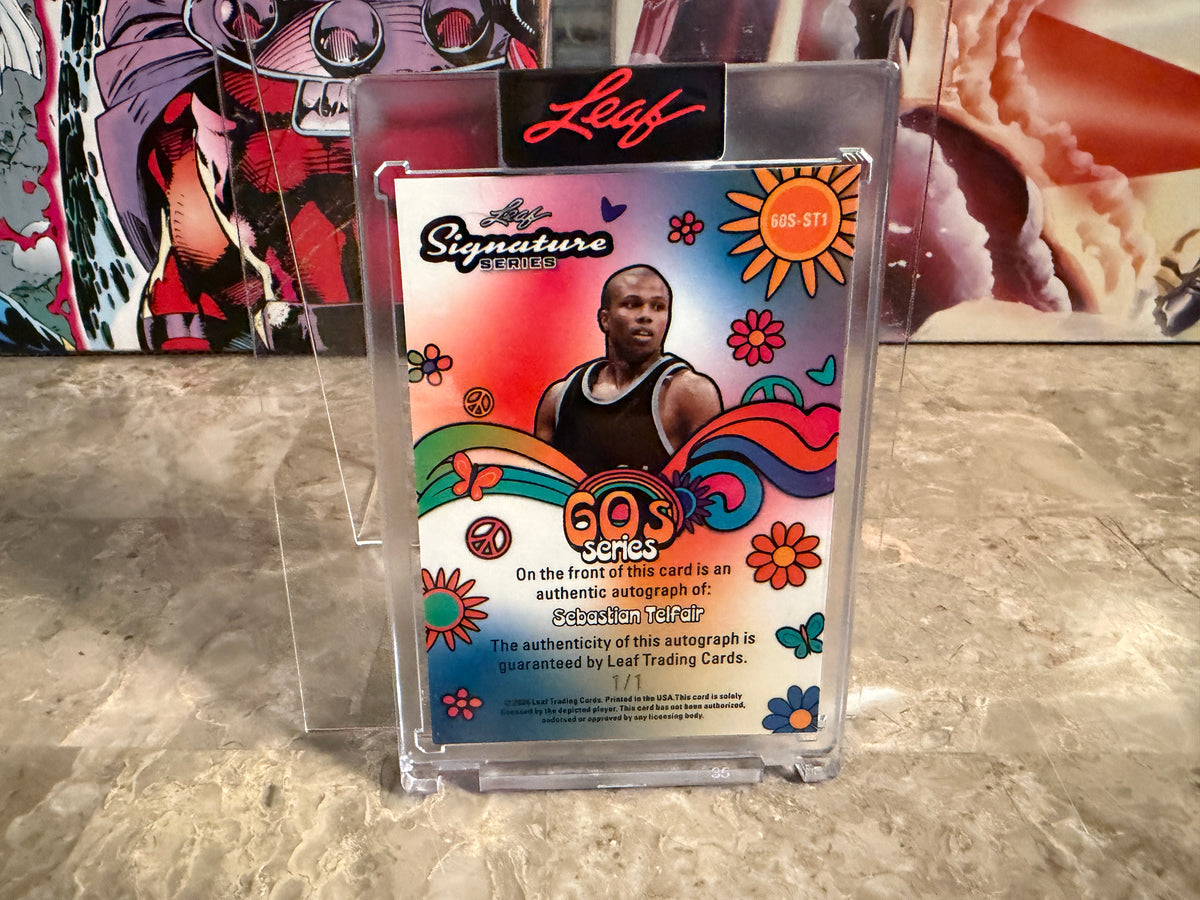Sebastian Telfair 2026 Leaf Signature Series 60s Series Auto 1/1