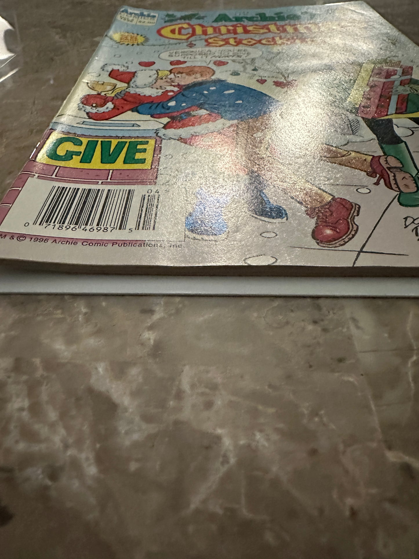 Archie's Christmas Stocking #4 Newsstand VF- 7.5 (Archie 1996)