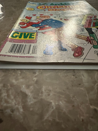 Archie's Christmas Stocking #4 Newsstand VF- 7.5 (Archie 1996)