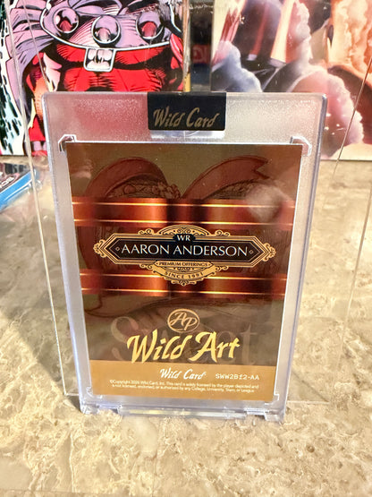 Aaron Anderson 2026 Wild Card Wild Art 1/1