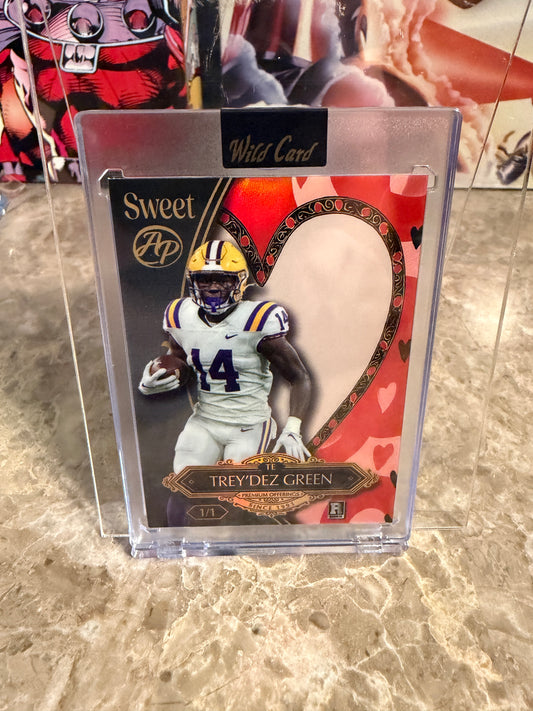 Trey’Dez Green 2026 Wild Card Wild Art 1/1