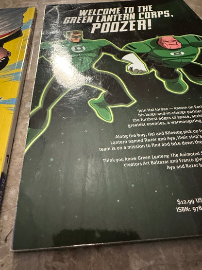 Cartoon Network Young Justice/Green Lantern Animated TPBs (DC 2019)