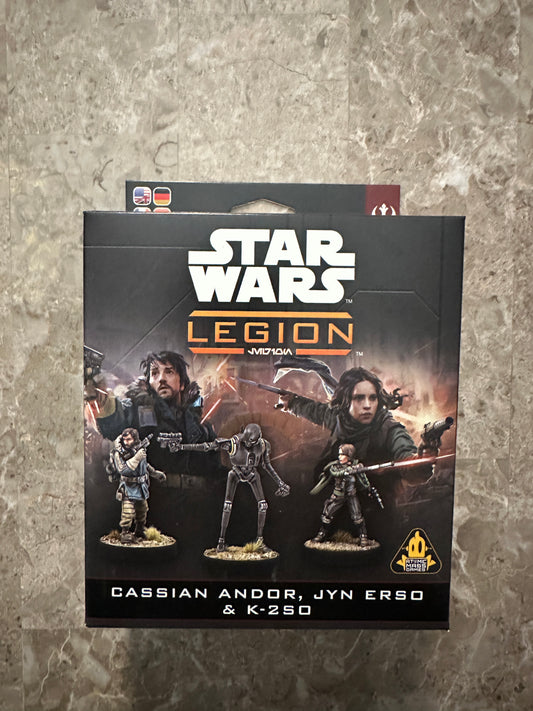 Star Wars Legion: Cassian Andor, Jyn Erso & K-2SO