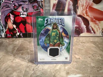 Naomi 2026 Topps Exalted WWE Exalted Relics /50 #ER-NAO