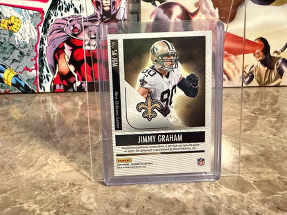Jimmy Graham 2025 Panini Silhouette Autographs Jumbo Swatch /199 SA-JGM