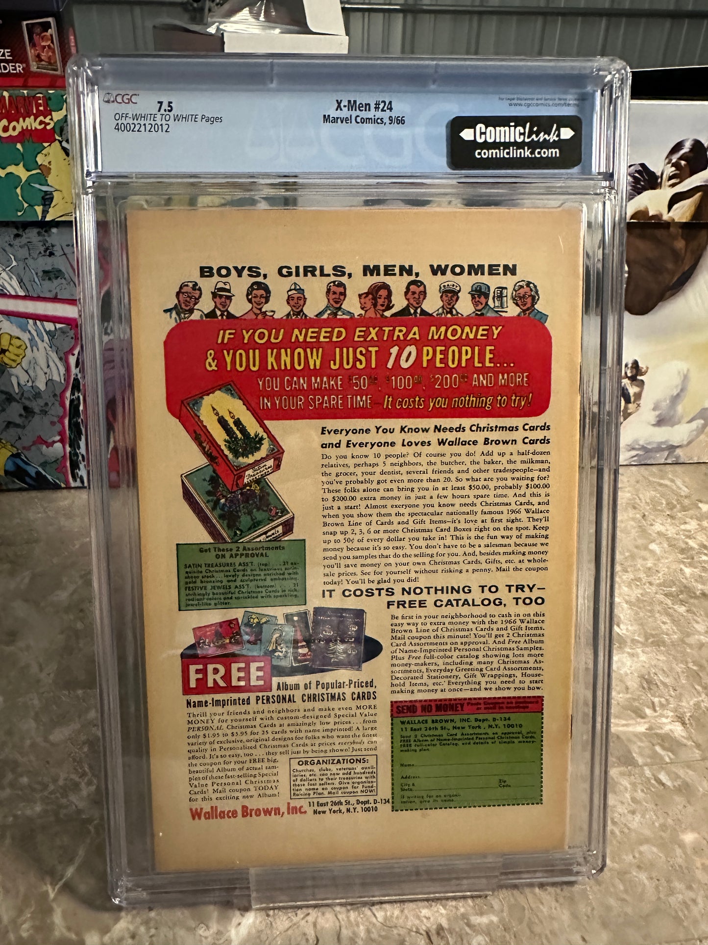 X-Men #24 CGC 7.5 (Marvel 1966)