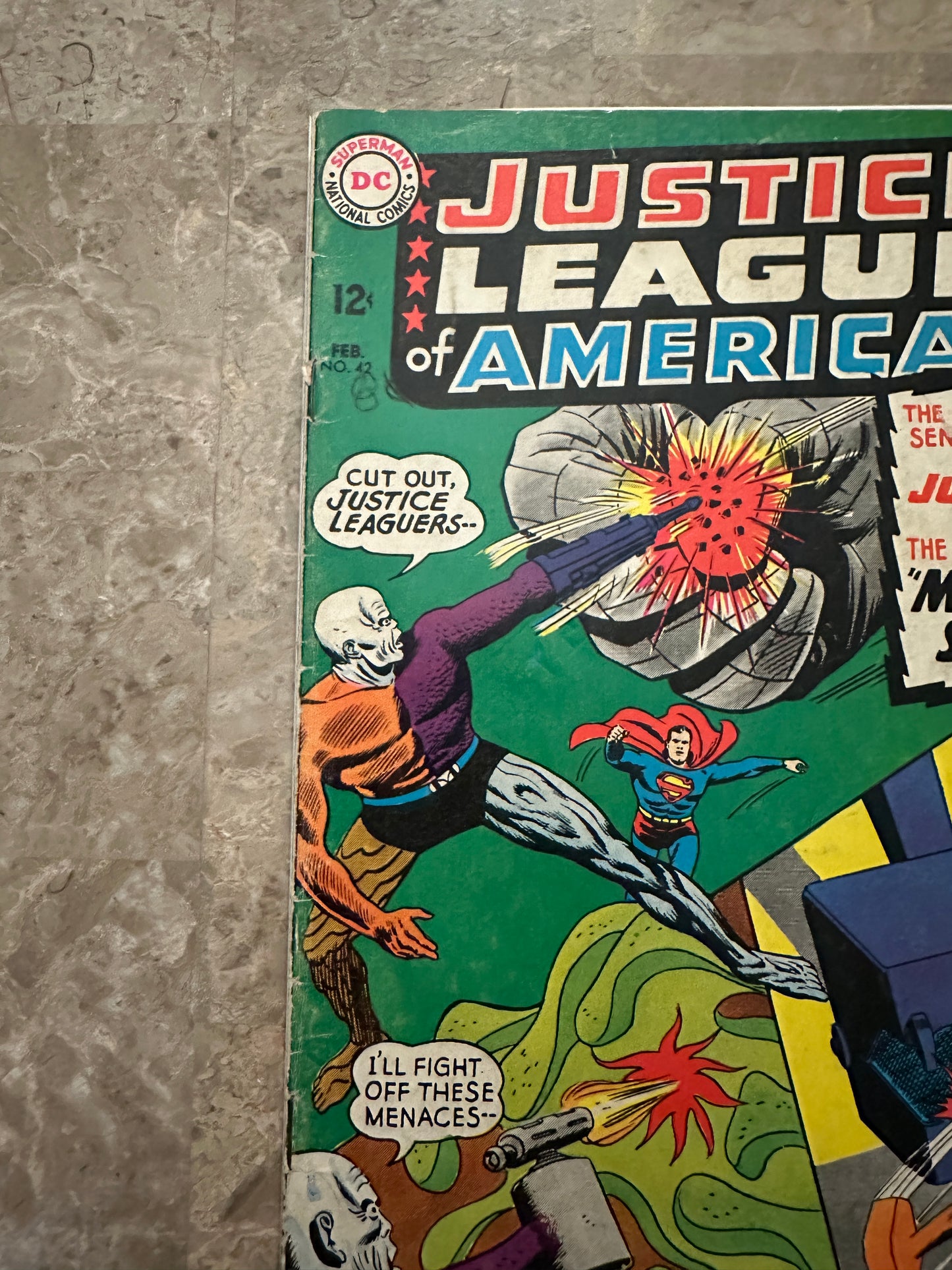 Justice League of America #42 VG+ 4.5 (1965 DC Comics)