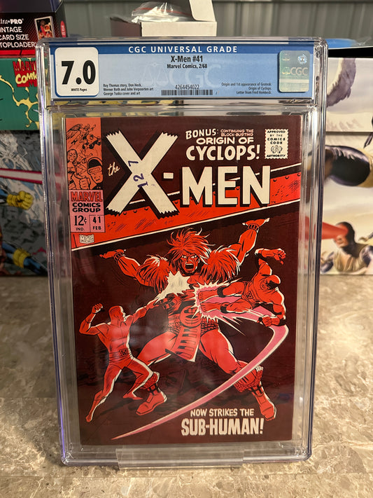 X-Men #41 CGC 7.0 (Marvel 1968