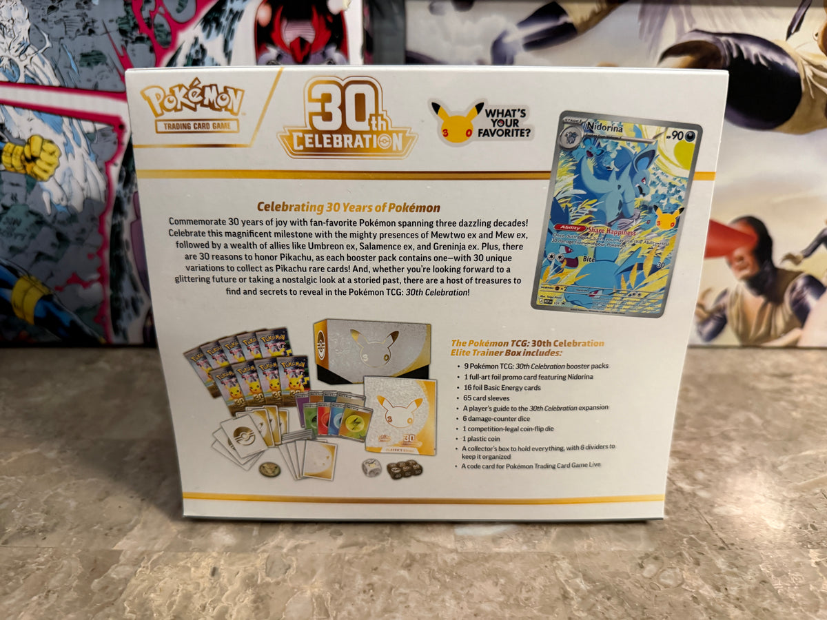 Pokémon TCG: 30th Celebration – Elite Trainer Box