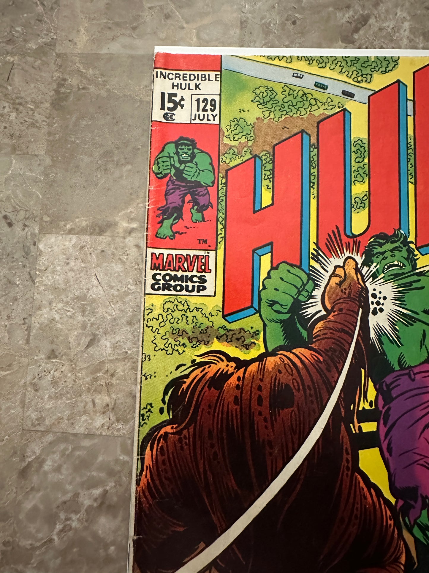 Incredible Hulk #129 VG+ 4.5 (Marvel 1970)