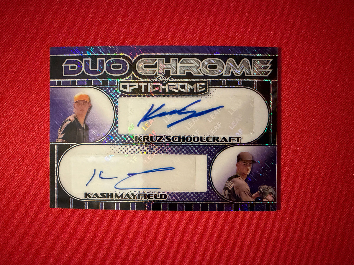 Schoolcraft Kash Mayfield 2025 Leaf Optichrome Duochrome Auto 1/5 Bookend