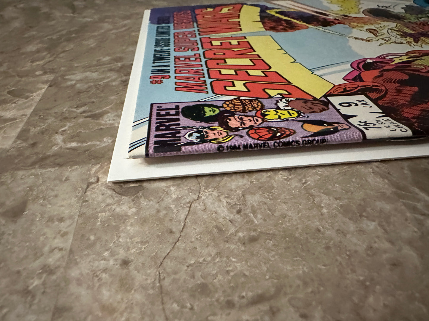 Marvel Super Heroes: Secret Wars #9 NM- 9.2 (Marvel Comics 1984)