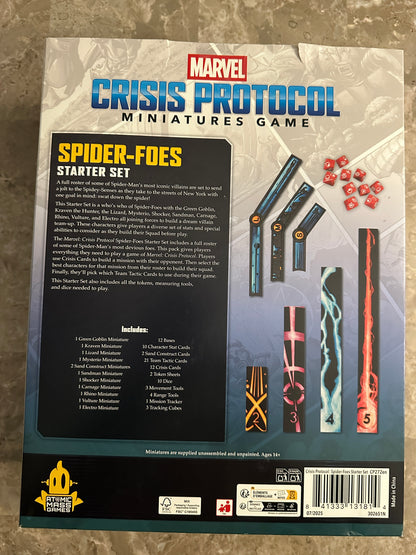 Marvel Crisis Protocol: Spider Foes Starter Set