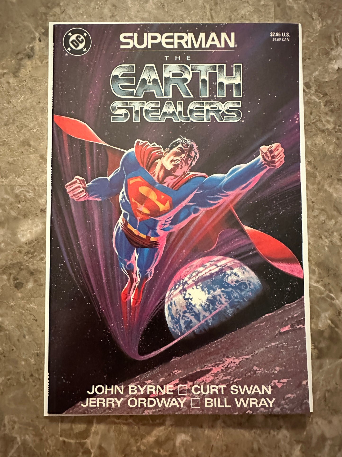 Superman the Earth Stealers #1 VF/NM 9.0 (1988 DC)
