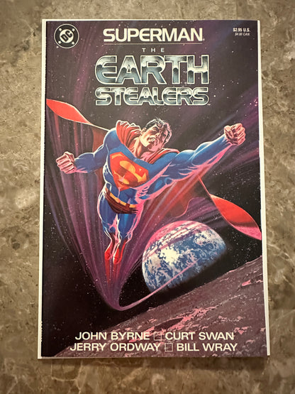 Superman the Earth Stealers #1 VF/NM 9.0 (1988 DC)