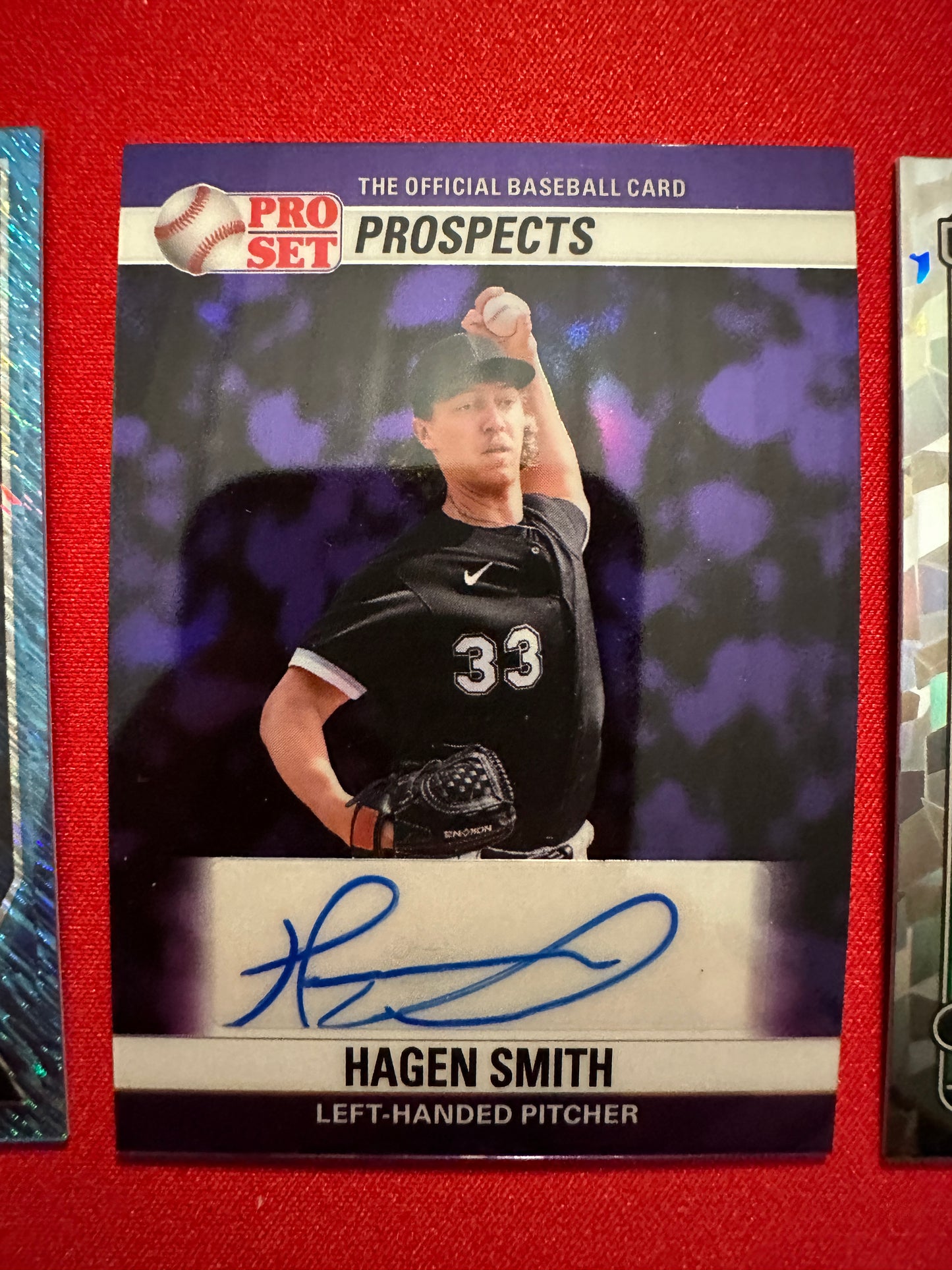 Hagen Smith 2026 Leaf 3-Card Premium Prospect Chase Lot
