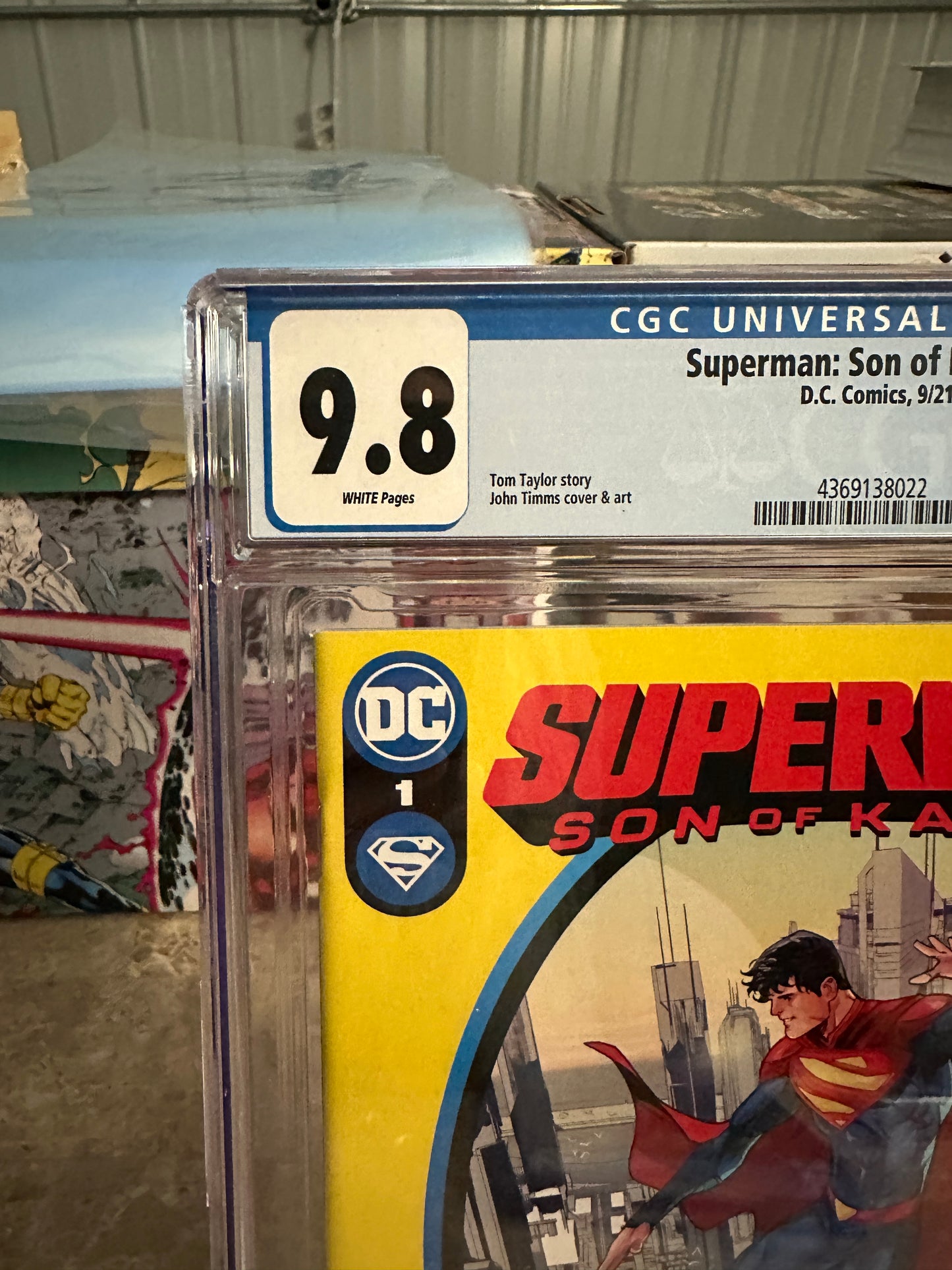 Superman: Son of Kal-El #1 CGC 9.8 (DC 2021) - Superman #1 Cover Homage