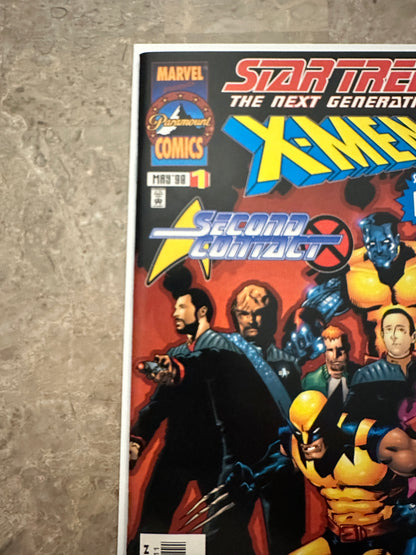 Star Trek TNG X-Men Second Contact NM 9.4-9.8 (1998 Marvel Comics)