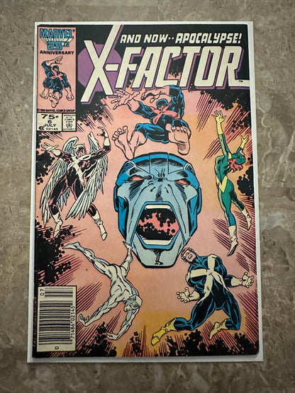X-Factor #5,6,24 All Keys (1986 Marvel) - 1st Apocalypse, Archangel