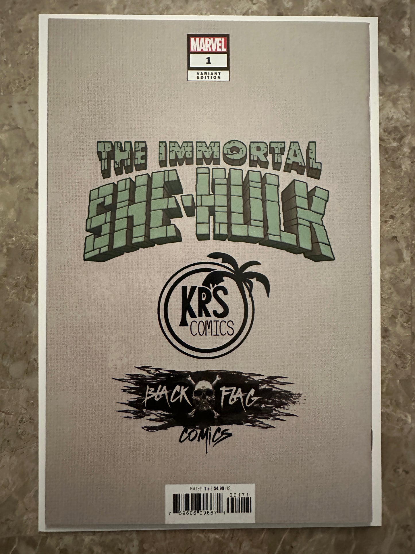 Immortal She-Hulk #1 KRS Comics (Marvel 2020) - Inhyuk Lee Virgin