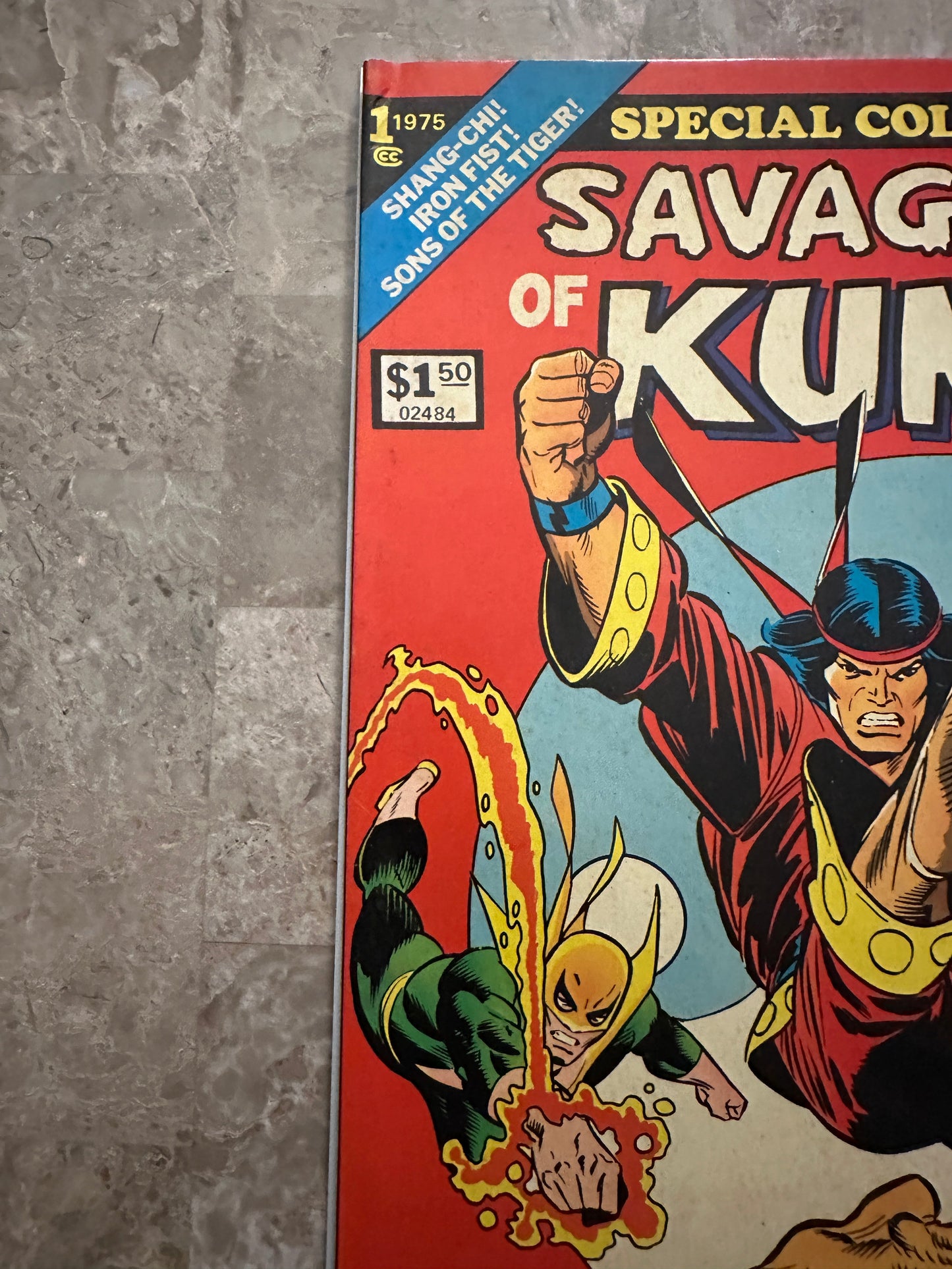 Savage Fists of Kung Fu #1 FN/VF 7.0-7.5 (1975 Marvel Treasury) - Glossy Copy