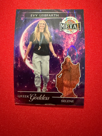 Evy Leibfarth 2026 Leaf Metal Women of Sport Greek Goddess Selene Lava 1/1