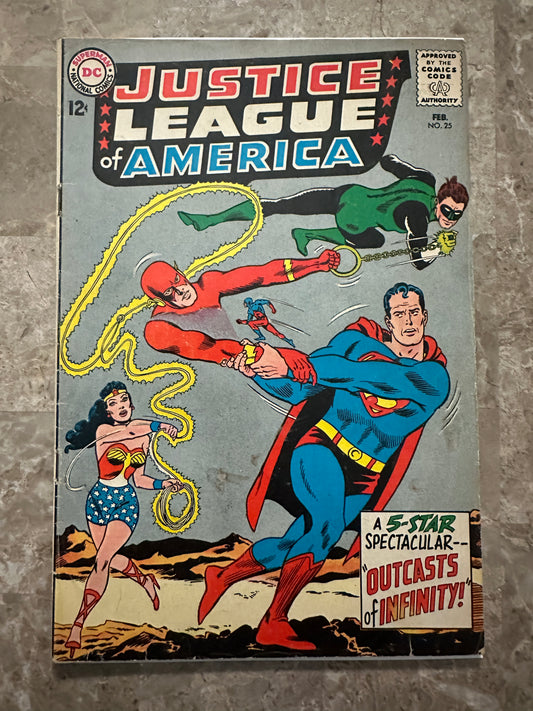 Justice League of America #25 VG- 3.5 (1964 DC Comics)