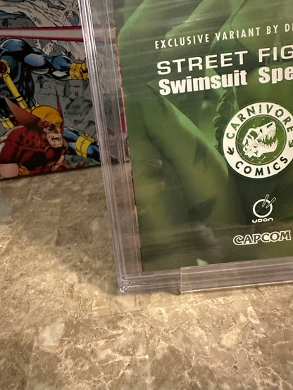 2022 Street Fighter Swimsuit Special CGC 9.8 Carnivore Comics D (Udon) -New Case