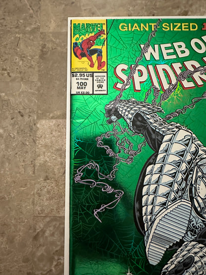 Web of Spider-Man #100 VF 8.0 (1993 Marvel)