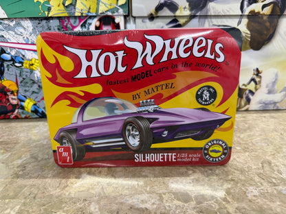 🏎️ AMT Hot Wheels Silhouette 1/25 Scale Model Kit (Collector Tin Edition)
