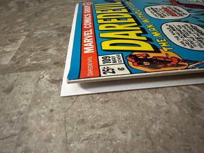 Daredevil #109 FN+ 6.5 (1974 Marvel)