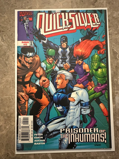 Quicksilver #1-7 High Grade (Marvel Comics 1997)