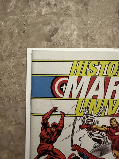 History of the Marvel Universe 1:100 NM 9.4 (2019 Marvel) - John Buscema