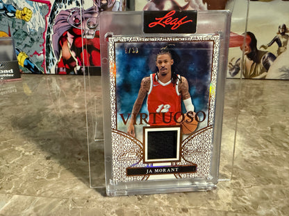 Ja Morant 2026 Leaf Art of Sport Virtuoso Patch Bronze /30