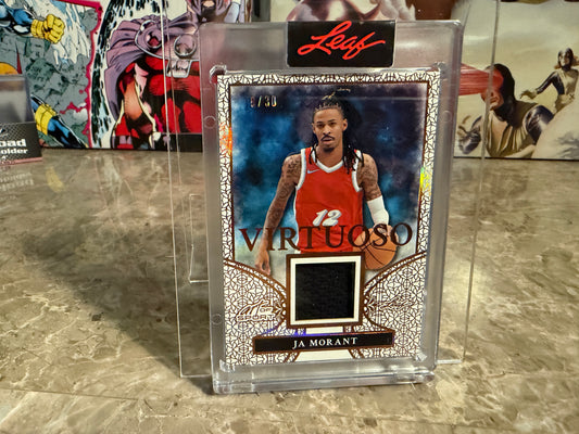 Ja Morant 2026 Leaf Art of Sport Virtuoso Patch Bronze /30