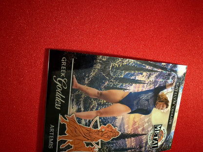 Katelyn Ohashi 2026 Leaf Metal Women of Sport Greek Goddess Super Circles 1/1