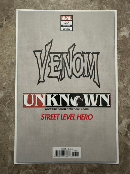 Venom #27 Unknown Comics Splash Edition NM 9.4 (Marvel 2020)